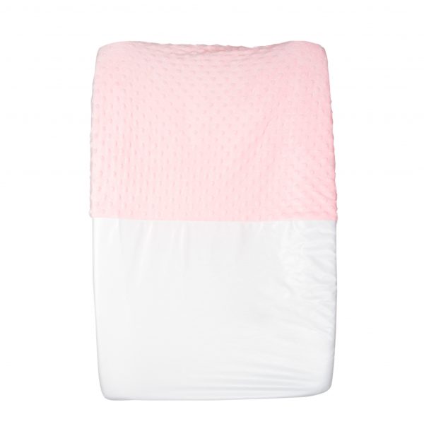 Baby change mat cover – Pink